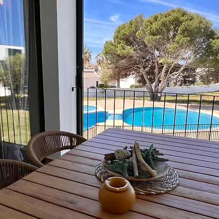 Casa Tortuga Con Piscina Com アパート